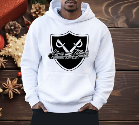 Silver And Black Las Vegas Raiders Oakland LA LV Shirt