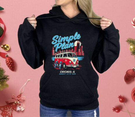 Simple Plan 08.24.2025 Tour Chicago Shirt