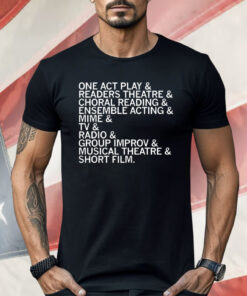 Speech List Shirt