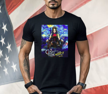 Stephanie Vaquer Clash In Paris France WWE Starry Night Shirt 