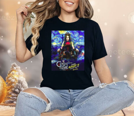 Stephanie Vaquer Clash In Paris France WWE Starry Night Shirt 
