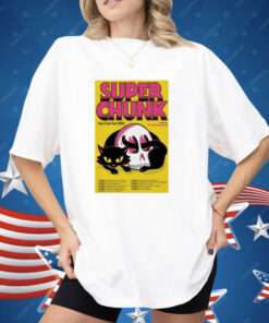 Superchunk East Coast Tour 2025 Dates Skull Cat Shirt