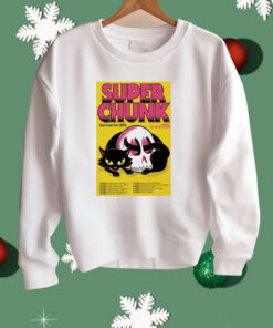 Superchunk East Coast Tour 2025 Dates Skull Cat Shirt