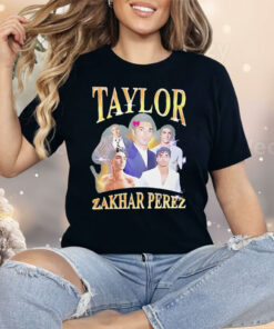 Taylor Zakhar Perez Red White And Royal Blue Shirt