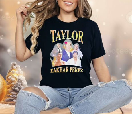 Taylor Zakhar Perez Red White And Royal Blue Shirt 