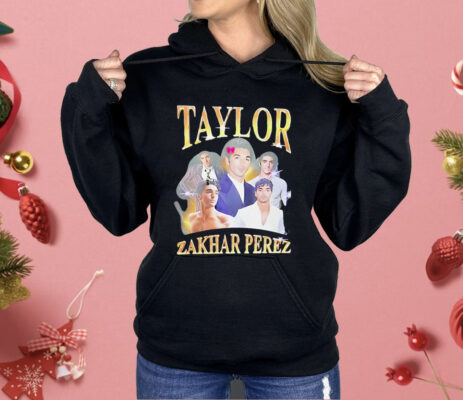 Taylor Zakhar Perez Red White And Royal Blue Shirt 