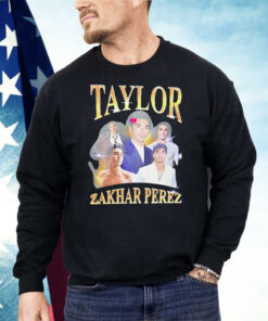 Taylor Zakhar Perez Red White And Royal Blue Shirt