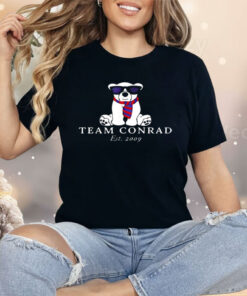 Team Conrad Junior Mint Bear Est 2009 Shirt