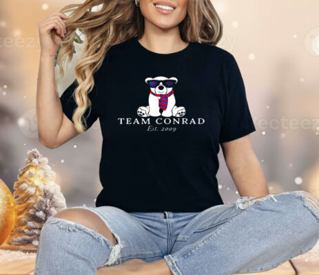 Team Conrad Junior Mint Bear Est 2009 Shirt 