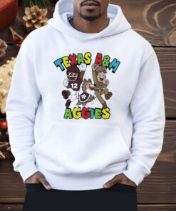 Texas A&M Aggies Character Trio Super Mario Shirt