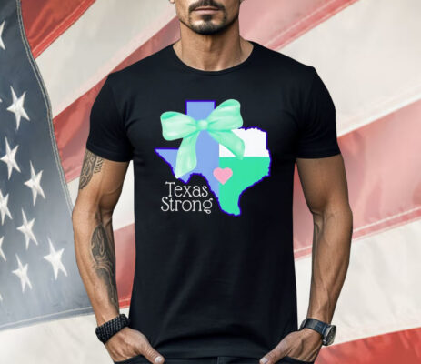 Texas Strong Green Bow Shirt