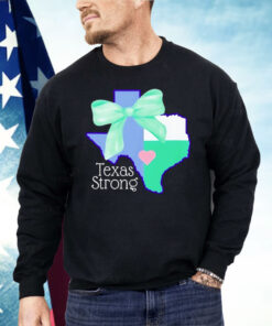 Texas Strong Green Bow Shirt