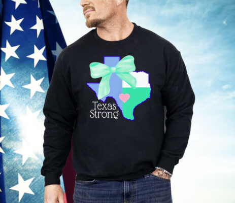 Texas Strong Green Bow Shirt