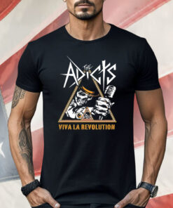 The Adicts Viva La Revolution Skull Shirt
