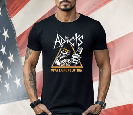 The Adicts Viva La Revolution Skull Shirt