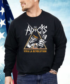 The Adicts Viva La Revolution Skull Shirt