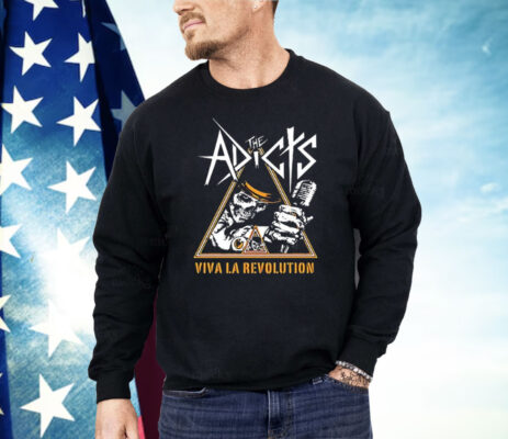The Adicts Viva La Revolution Skull Shirt