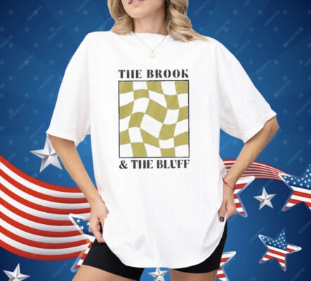 The Brook & The Bluff Wavy Yellow Checkered Shirt