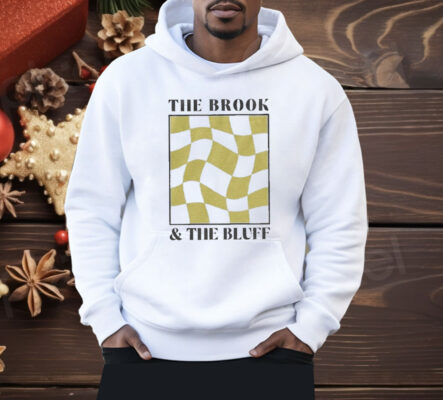 The Brook & The Bluff Wavy Yellow Checkered Shirt