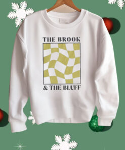 The Brook & The Bluff Wavy Yellow Checkered Shirt