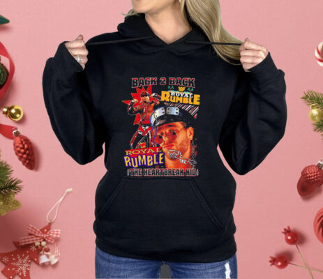 The Heartbreak Kid Royal Rumble Back 2 Back WWF Shirt