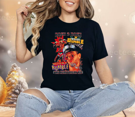 The Heartbreak Kid Royal Rumble Back 2 Back WWF Shirt