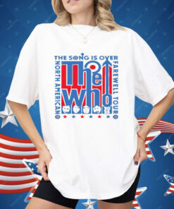 The Who North American Farewell Tour 2025 Shirt