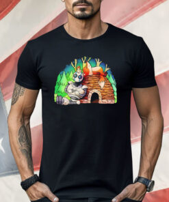 The Wild Robot X Peanuts Roz Brightbill And Fink The Wild Nuts Shirt