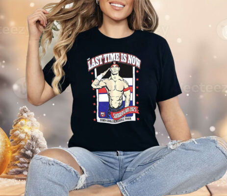 The Last Time Is Now John Cena Farewell Tour Summerslam 2025 Shirt