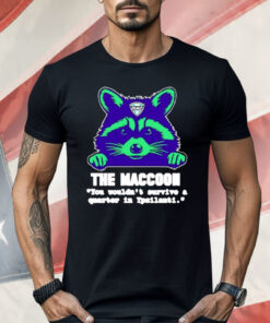 The Maccoon You Wouldn’t Survive A Quarter Shirt