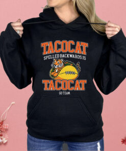 Tiger Tacocat Spelled Backwards Is Tacocat Shirt