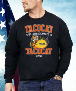 Tiger Tacocat Spelled Backwards Is Tacocat Shirt