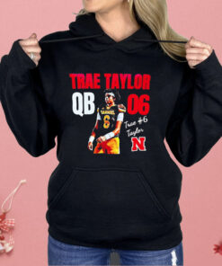 Trae Taylor Nebraska Cornhuskers QB 6 Shirt