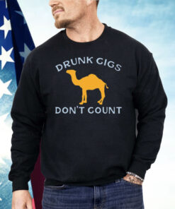 Trashcan Paul Camel Drunk Cigs Don't Count Shirt