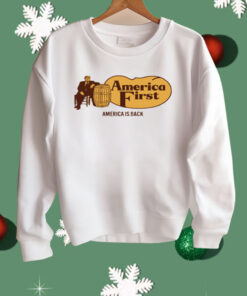 Trump Cracker Barrel America First America Is Back Shirt