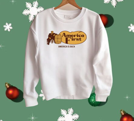 Trump Cracker Barrel America First America Is Back Shirt