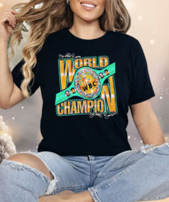 WBC World Champion My Blood Is Green My Heart Gold Boxing Shirt