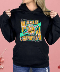 WBC World Champion My Blood Is Green My Heart Gold Boxing Shirt