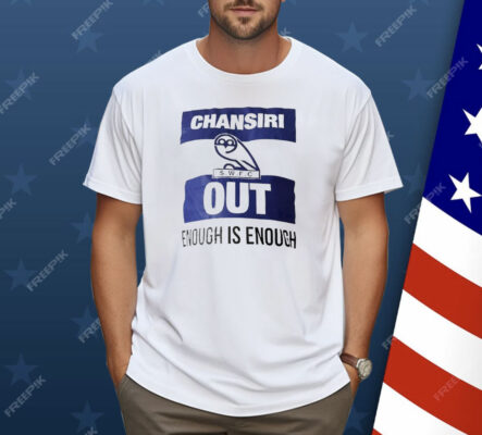 Wednesday Football Club Chansiri Out Enough Is Enough Shirt