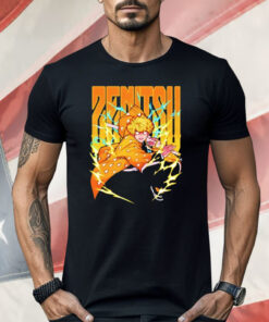 Zenitsu Agatsuma Demon Slayer Kimetsu No Yaiba Shirt