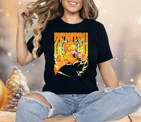 Zenitsu Agatsuma Demon Slayer Kimetsu No Yaiba Shirt
