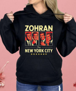 Zohran Portrait For New York City Shirt