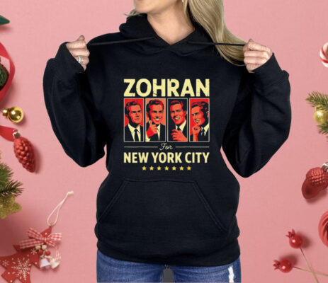 Zohran Portrait For New York City Shirt