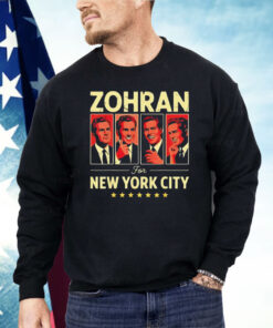 Zohran Portrait For New York City Shirt