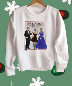 Bill Clinton And His Family Paper Dolls Tom Tierney Shirt