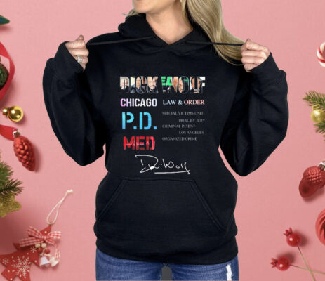 Dick Wolf Chicago Law And Order Pdmed Shirt