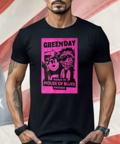 Green Day March 19 2024 House Of Blues Anaheim CA Shirt