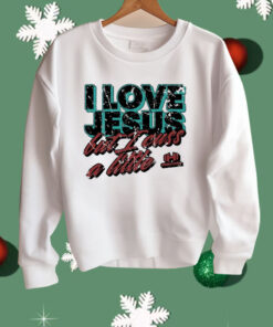 I Love Jesus But I Cuss A Little Hodgetwins Shirt