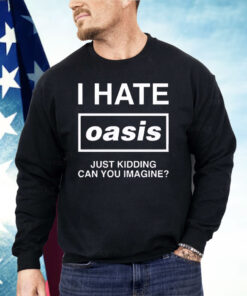 I Hate Band Just Kidding Can You Imagine Shirt