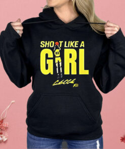 Indiana Fever Caitlin Was Here Shoot Like A Girl Shirt
